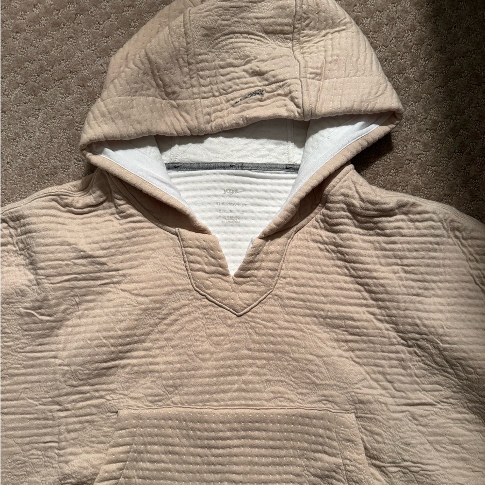 Nike Women's Tan Yoga Sweatshirt